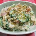 ☆★あんず姫★☆'s cooksnap of when they made 簡単・糖質制限！胡瓜、数の子山葵和え❗.