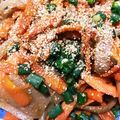 ▼シ・マーヌ▲'s cooksnap of when they made 免疫力↑にんじんとこんにゃくのきんぴら風.