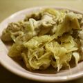 maruru-nn's cooksnap of when they made 豚バラ肉と白菜の生姜焼き.