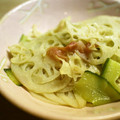 maruru-nn's cooksnap of when they made しゃきしゃき！レンコンときゅうりの梅炒め.