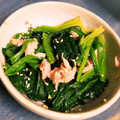 ふか谷's cooksnap of when they made ほうれん草のツナ和え.