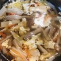 クックY6ECRF☆'s cooksnap of when they made 白菜とエリンギと卵の中華スープ.