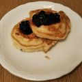めがねハムたん☆'s cooksnap of when they made 卵•HMなし！ふわもちお豆腐パンケーキ♡.
