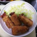 リン♪☆'s cooksnap of when they made 竹輪と赤ウインナーで＊まるで海老フライ.