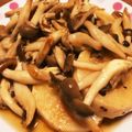 祐介嫁's cooksnap of when they made 長芋のステーキ　きのこ添え.