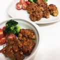 ミケネコキング's cooksnap of when they made 豚こまで！！にんじん団子✿.