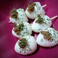keiko1211's cooksnap of when they made 半熟うずらのアンチョビのせ☆.
