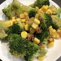 ぱぱぷぅ's cooksnap of when they made ＊ブロッコリーとコーンのおかか和え＊.