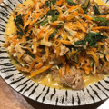 ツバメちゃん's cooksnap of when they made ♬豚肉と春菊の味噌マヨ炒め♫.