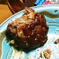 4怪獣mama's cooksnap of when they made 鹿ミンチ肉のハンバーグ.