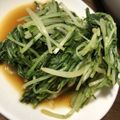 クックR9QJIM☆'s cooksnap of when they made 速攻でしゃきしゃき水菜のからしあえ.
