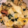 いかめし321's cooksnap of when they made ほうれん草とコロコロさつま芋のグラタン.