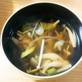 yunakomama's cooksnap of when they made 風邪予防に！きのこと塩昆布のスープ.