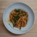 Yongren's cooksnap of when they made 玉ねぎとピーマンのピリ辛豆板醤炒め.
