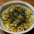 クック7RK4JC☆'s cooksnap of when they made 簡単！豚肉とキャベツのゆず胡椒和風パスタ.