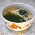 ＠迷子＠'s cooksnap of when they made 超簡単！わかめスープ.