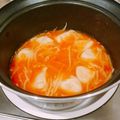 まーそん51's cooksnap of when they made あったまる〜水餃子いりトマトスープ.