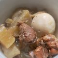しゃりくま's cooksnap of when they made 圧力鍋で！鶏肉と大根の煮物♡.