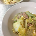 akipopc's cooksnap of when they made バター香る♪白菜の洋風卵とじ.