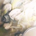 クックSCHLKP☆'s cooksnap of when they made 牡蠣のもつ鍋風！スタミナにんにく鍋！.