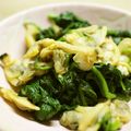 maruru-nn's cooksnap of when they made 小松菜とアサリの辛子醤油和え.