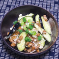 nosso's cooksnap of when they made ナスとエノキの納豆あえ♪.