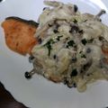 亜麻3's cooksnap of when they made 牛乳で♫鮭のクリームソース.