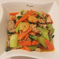mai78's cooksnap of when they made 青梗菜と冷凍イカ&エビの塩だれ炒め.