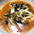 Myisuke's cooksnap of when they made キムチうどん.