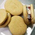 kira。's cooksnap of when they made ホットケーキミックス☆レーズンサンド.