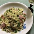 とら〜ず's cooksnap of when they made 水菜とちりめん山椒の焼きそば.