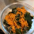 Paarukoo's cooksnap of when they made ✿わかめとニンジンの胡麻和え✿.