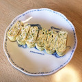 take♪aki♪'s cooksnap of when they made しらすと青のりの卵焼き☆お弁当に！.