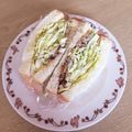take♪aki♪'s cooksnap of when they made コロッケペーストサンドイッチ.