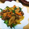 rosearoma's cooksnap of when they made 牛肉とセロリのオイスターソース炒め.