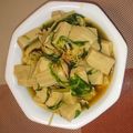 クックＵＫ's cooksnap of when they made 水菜と高野豆腐の煮浸し.
