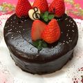 moko♪キッチン♪'s cooksnap of when they made 生チョココーティングケーキ♡HMで！.