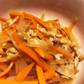 k-e-i's cooksnap of when they made 簡単素早い！根菜と油揚げの煮物.
