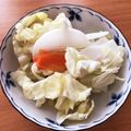tomaton☆'s cooksnap of when they made 梅干しで浅漬け.
