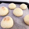 tomaton☆'s cooksnap of when they made 手捏ねでふんわりフカ2牛乳豆腐ちぎりパン.