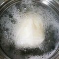 ２４なるるん's cooksnap of when they made お茶パックで離乳食☆初期～中期☆そうめん.