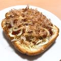 ✿❀桜餅あい❀✿'s cooksnap of when they made お好み焼き風トースト.