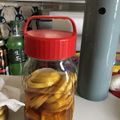 ちくわの天ぷら♡'s cooksnap of when they made 夏になると作りたくなるレモン酢シロップ.