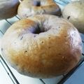 96kitchen's cooksnap of when they made 簡単☆ブルーベリーベーグル.