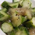 ゆるмαмα's cooksnap of when they made きゅうりにハマる赤からの白きゅう.