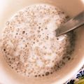 chonmamam's cooksnap of when they made チアシード入り☆きな粉ホットドリンク.