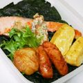 なななな♡MaMa's cooksnap of when they made 愛たっぷり(笑)お弁当 のり弁♪.