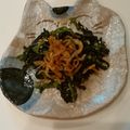 ロゼリン's cooksnap of when they made ほうれん草のごま和え♪カリカリじゃこのせ.