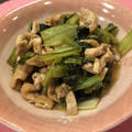 ポタージュー's cooksnap of when they made 油揚小松菜超簡単炒め.