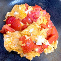 あちゅ9's cooksnap of when they made 西紅柿炒蛋(トマトと卵の中華炒め).
